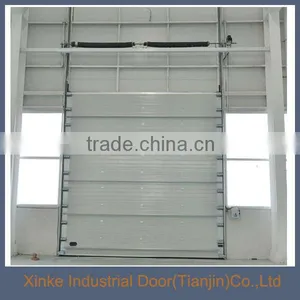 Automatic Wide Industrial Sectional Overhead Sliding Door With Keel Panel SLD-017 thumbnail-1