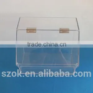 Clear Acrylic Cute Funny Desktop Display Candy Cases&acndy Bins thumbnail-1