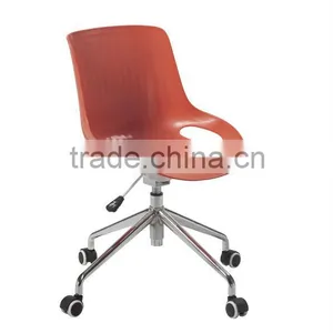 Lift Swival Swan Chair With Leather Chair Wholesale HC-N023 thumbnail-1