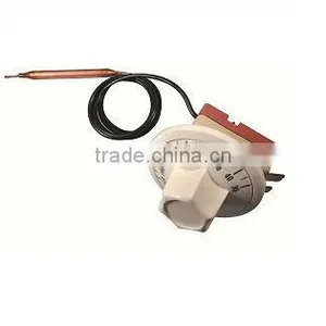 High Temperature Adjustable Manual Reset Capillary Tube Type Capillary Thermostat thumbnail-1