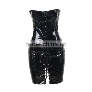 Hot Selling Slimming Sexy Corset Sexy Mature Corset Sexy Leather Corset thumbnail-1