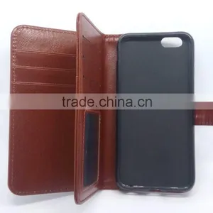 12 Card Slot Universal Smart Phone Wallet Style Leather Flip Cover Case for Samsung Galaxy j5 J500 J5009 thumbnail-4