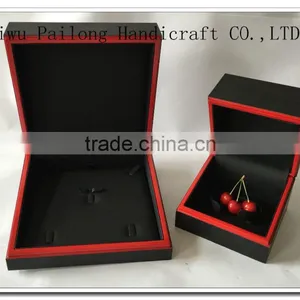 China Factory Wholesale Plastic Material Jewelry Box Custom Packaging Box for Necklace, Earring,bracelet and Ring thumbnail-6