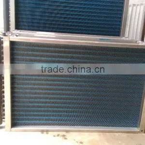 Red Copper Tube Aluminum Fin Heat Exchanger thumbnail-1