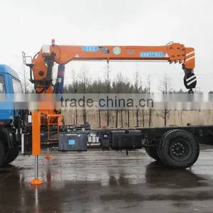 8 Ton at 2.5m, Truck Mounted Crane, SQ8S4, Best Telescoping Boom Truck Mounted Crane 8 Ton. thumbnail-6