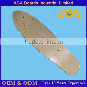 Bank Skateboard Decks Wholesale 31x7.75" Stained Color Canadian Maple Skateboard Deck thumbnail-2