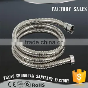 Factory Sale OEM Dia.14mm Stainless Steel Flexible Shower Hose Extension thumbnail-3