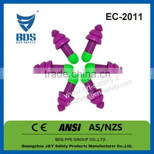 2015 Wholesale Swimming CE ANSI AS/NZS Certification Protective Silicone Aqua Ear Plugs thumbnail-1