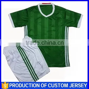 The New 2016 Version of the Quality Thai Mexico National Team Soccer Clothes Jersey Embroidery Logo Uniforms Light Board thumbnail-1