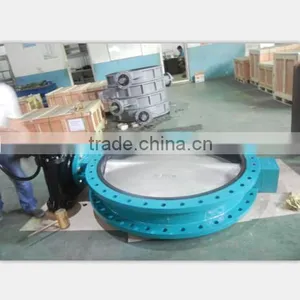 DN300, PN25 High Performance Motorized Butterfly Valve thumbnail-1