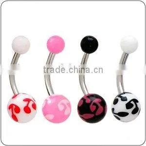 Acrylic Body Jewelry ,navel Ring Body Jewelry thumbnail-1