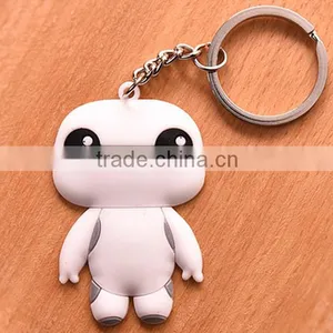 Cartoon Character Rubber Keychains, Custom Made Metal Keychains, Custom Made Metal Cartoon Character Rubber Keychains Manufactur thumbnail-1