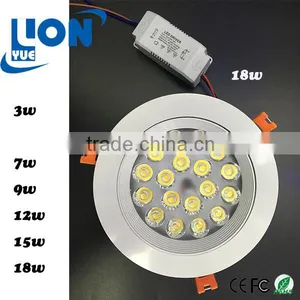 2016 New Led Ceiling Light 3w 5w 7w 9w 12w 15w 18w Led Downlight 2years Warranty Ceiling Led Downlight thumbnail-5