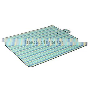 Stripe Printed Waterproof Outdoor Blanket thumbnail-2