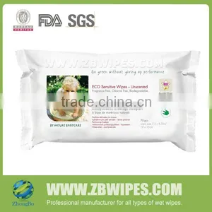 Flushable Moist Clean Sterile Tush Wipes thumbnail-1