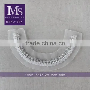 Latest Design Crystal Rhinestone Beaded Collars, Handmade Elegant Rehinestone Beaded Necklace thumbnail-1