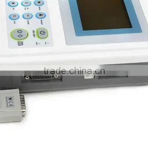 OEM Six Channel Digital ECG Machine 12-lead Digital 6-channel Electrocardiograph thumbnail-3