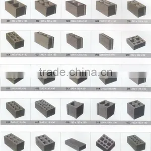 QTJ4-26C Perforated Paving Blocks Machine/spare Parts for Brick Making Machine Hollow Block Machine thumbnail-5