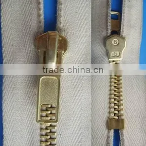 Hot Sale Fashion Dress Zipper BRASS ZIPPER 021 thumbnail-1