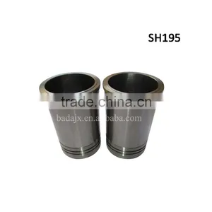 Shuhe Model SH195 Diesel Engine Cylinder Liners thumbnail-1