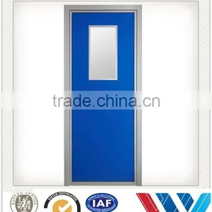 Hot Sale Cleanroom Aluminum Sandwich Panel Door/ Aluminum Alloy Door/ Aluminum Window thumbnail-1