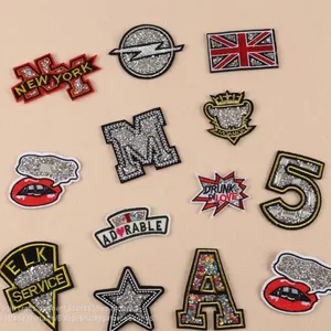 Wholesale Competitive Price Fancy Design Hot Fix Rhinestone Sticker Iron On Rrhinestone Sheet thumbnail-1