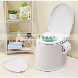 Multifunction Plastic Movable Mobile Toilet for Adult thumbnail-2