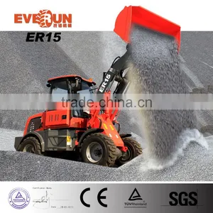 EVERUN Wheel Front End Loader With Snow Blade/snow Blower/snow Bucket thumbnail-3