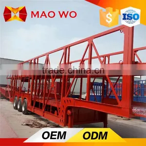 Auto Transport Carrier Trailer , Car Carrier Semi Trailer for Sale thumbnail-3