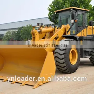 Weichai Steyr Diesel Luneng Wheel Loader With Grass Grasper /clamp Shan Dong YIneng YN956 Wheel Loader thumbnail-2