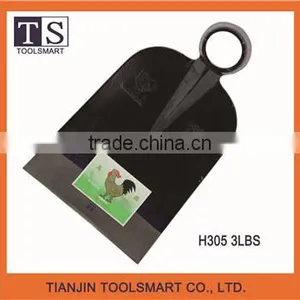 Gardening Tools Weed Steel Hoe Head Mainly for Africa Farm Hoe Rail Steel thumbnail-1