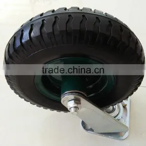 2.50-4 8inch Plastic CENTRE Solid PU Foam Wheel thumbnail-2