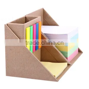 Multi-function Combination Box Brush Pot Sticky Note Dispenser thumbnail-3