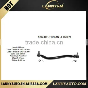 Hot Sale Truck Suspension Spare Parts 1 324 483, 1316872, 1 305 012, 1324483 ,1305012 Scania Truck Steering Drag Link for Scania thumbnail-1