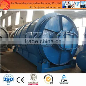 Jinzhen Catalyst Pyrolysys Tyre to Oil Plant With CE&ISO thumbnail-1