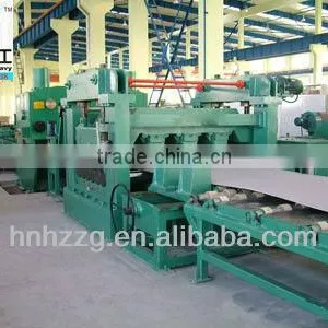 High Speed and Continuous and High Precision Aluminum Plate Cut to Length Line Machines thumbnail-1