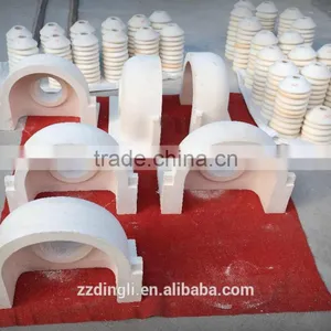 Refractory Spouts, Tubes, Orifice Rings, Plungers for Glass Furnace Gob Feeder Machines thumbnail-1