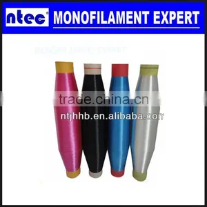 0.11mm Polyester Pet Pes Monofilament Yarn for Sandwich Mesh, Polyester 0.11mm Monofilament Yarn for 3D Air Mesh Fabric thumbnail-1