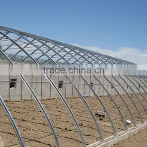 Agricultural Plastic Film Arch Greenhouse for Vegetables thumbnail-1