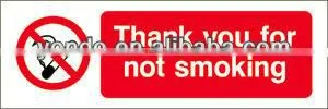 Thank You for Not Smoking Vinyle Sticker thumbnail-1