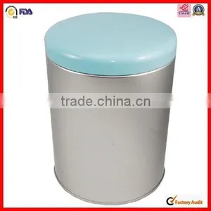 Factory Directly Tin Can Plain Black Tea Caddy Tin thumbnail-3
