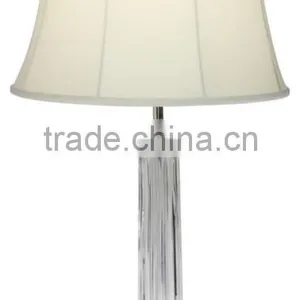 Graceful Circular Column Crystal American Table Lamp thumbnail-1