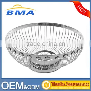 Eco-Friendly Feature and Iron Metal Type Storage Food and Fruit Baskets thumbnail-1
