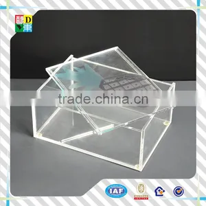 2016 Newest Design Acrylic Candy Box Acrylic Luxury Gift Box With Lid PMMA Acrylic Small Storage Box thumbnail-2