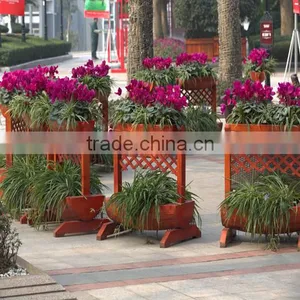 Arlau Outdoor Street Wooden Flower Pot thumbnail-2