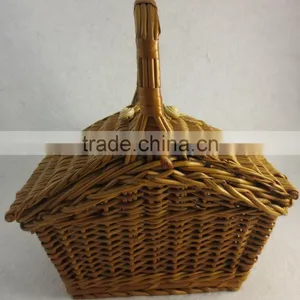 Homes Hand-Woven Decoration Picnic Basket Retail thumbnail-5