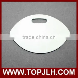 Accept Customed Design Printed Blank Coated Wood Luggage Tag thumbnail-1