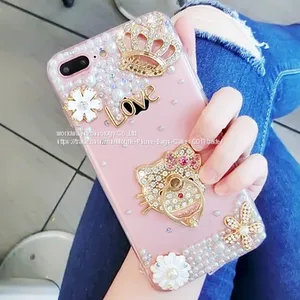 Ring Holder Silicone Cell Phone Cover Case Diamond Mobile Phone Cases for IPhone7/7Plus/6/6s/6plus/6splus Soft TPU Case thumbnail-5