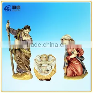 Religious Resin Statue With Holy Family Statue Jesus Mary Joseph For Sale thumbnail-1