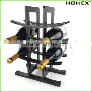 Bamboo Tabletop Wine Rack Wine Shelves Homex BSCI/Factory thumbnail-3